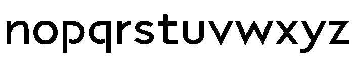 Coda Bold Font LOWERCASE