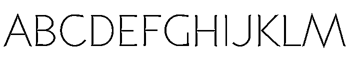 Coda Light Font UPPERCASE