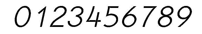 Coda Regular Italic Font OTHER CHARS