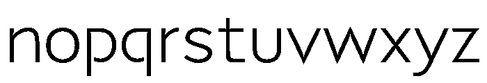 Coda Regular Font LOWERCASE