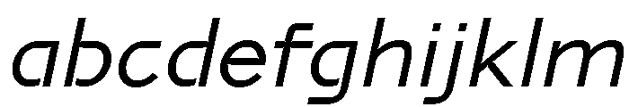 Coda Semi Bold Italic FONT