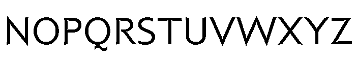 Coda Semi Bold Font UPPERCASE