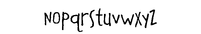Coffeedance Regular Font LOWERCASE