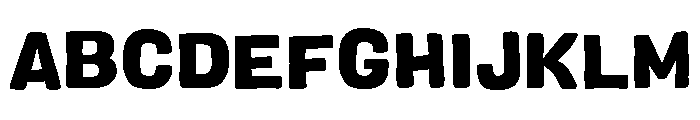Colby Black Font UPPERCASE