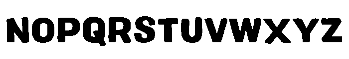 Colby Black Font UPPERCASE