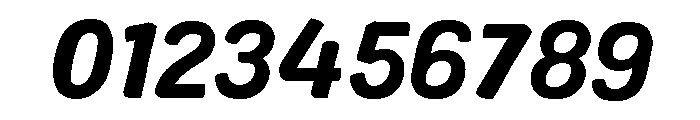 Colby Bold Italic Font OTHER CHARS