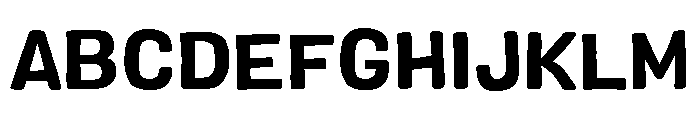 Colby Bold Font UPPERCASE