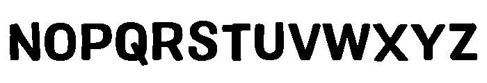 Colby Bold Font UPPERCASE