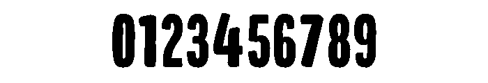 Colby Compressed Black Font OTHER CHARS