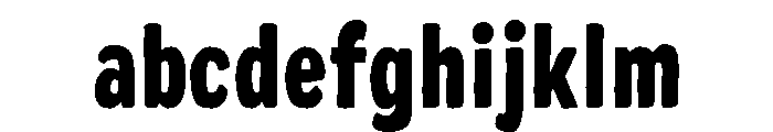 Colby Compressed Black FONT