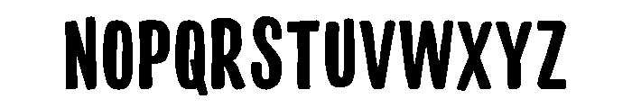 Colby Compressed Bold Font UPPERCASE
