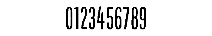Colby Compressed Light Font OTHER CHARS