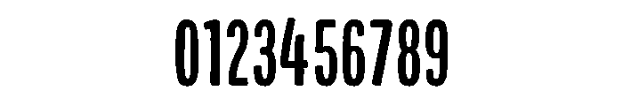 Colby Compressed Medium Font OTHER CHARS