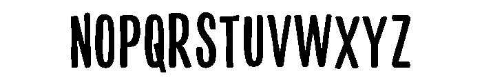 Colby Compressed Medium Font UPPERCASE