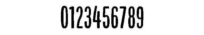 Colby Compressed Regular Font OTHER CHARS