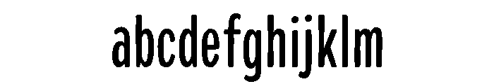 Colby Compressed Regular FONT