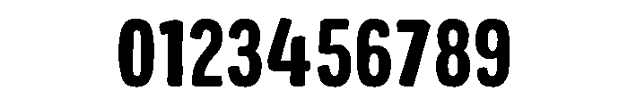 Colby Condensed Black Font OTHER CHARS