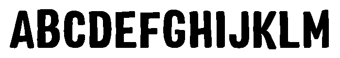 Colby Condensed Black Font UPPERCASE