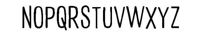 Colby Condensed Extra Light Font UPPERCASE