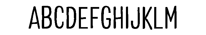 Colby Condensed Light Font UPPERCASE