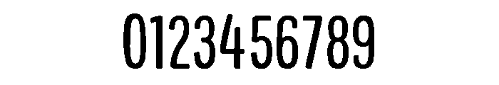 Colby Condensed Regular Font OTHER CHARS