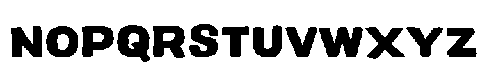 Colby Extended Black Font UPPERCASE
