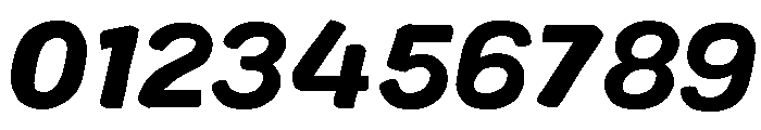 Colby Extended Bold Italic Font OTHER CHARS