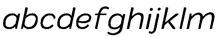 Colby Extended Light Italic FONT