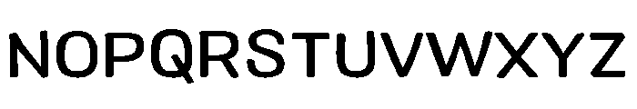 Colby Extended Medium Font UPPERCASE