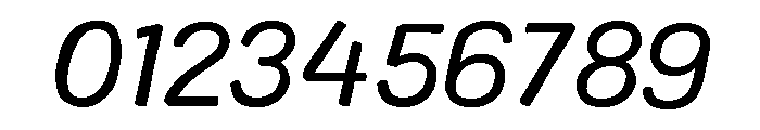 Colby Extended Regular Italic Font OTHER CHARS