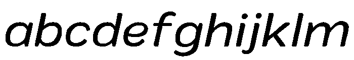 Colby Extended Regular Italic FONT