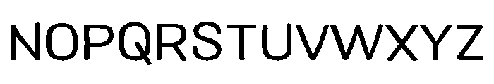 Colby Extended Regular Font UPPERCASE