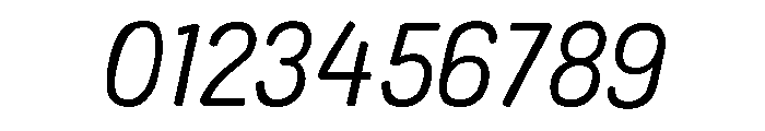 Colby Light Italic Font OTHER CHARS