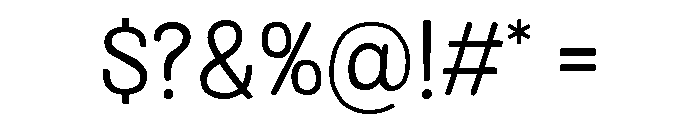 Colby Light Font OTHER CHARS