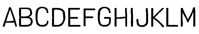 Colby Light Font UPPERCASE