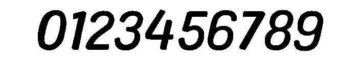 Colby Medium Italic Font OTHER CHARS
