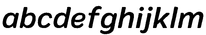 Colby Medium Italic FONT