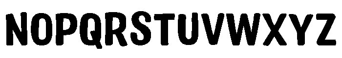 Colby Narrow Black Font UPPERCASE