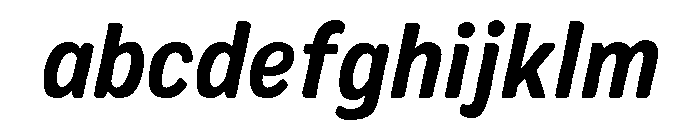 Colby Narrow Bold Italic FONT