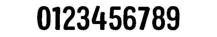 Colby Narrow Bold Font OTHER CHARS