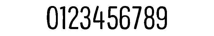 Colby Narrow Light Font OTHER CHARS