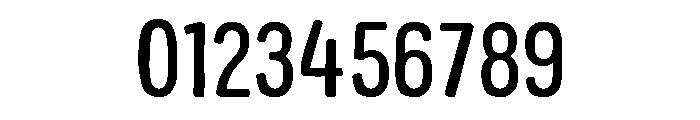 Colby Narrow Medium Font OTHER CHARS