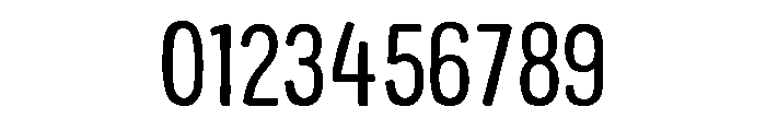 Colby Narrow Regular Font OTHER CHARS