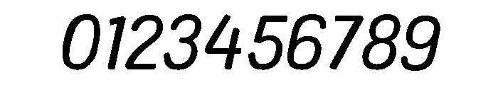 Colby Regular Italic Font OTHER CHARS