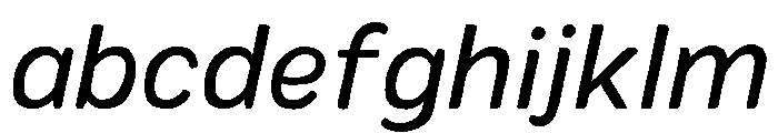 Colby Regular Italic FONT