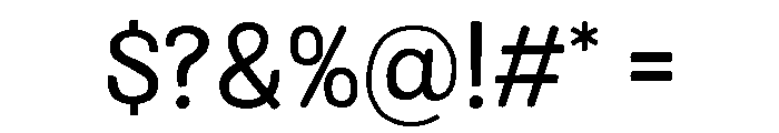 Colby Regular Font OTHER CHARS