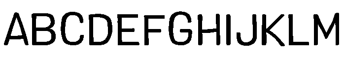 Colby Regular Font UPPERCASE
