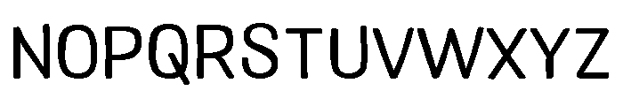 Colby Regular Font UPPERCASE