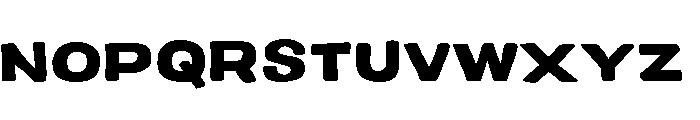 Colby Wide Black Font UPPERCASE