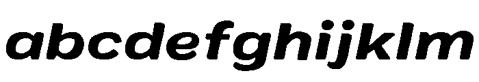 Colby Wide Bold Italic FONT